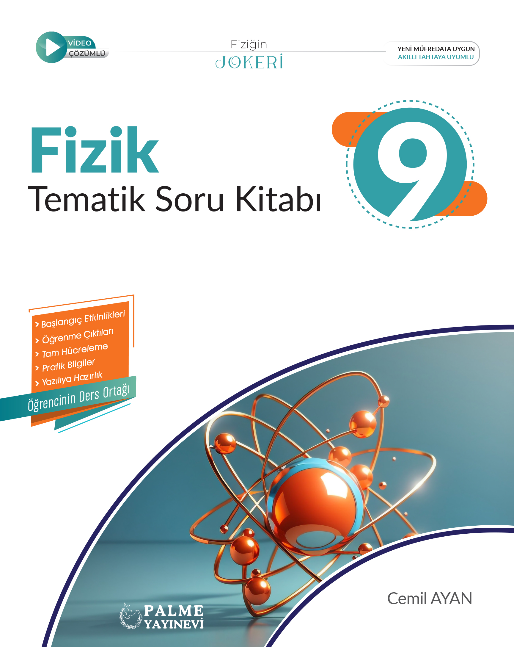 9. Sınıf Fı̇Zı̇K Tematı̇K Soru Kı̇Tabı kapak görseli
